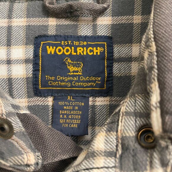Vintage Woolrich Chore Barn Jacket XL Green Canvas Duck Cloth Coat Mens - Picture 8 of 11